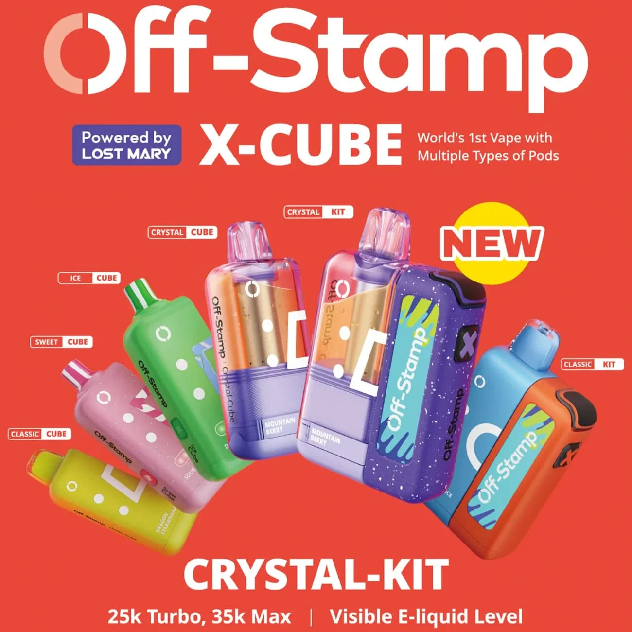 off stamp x cube crystal kit 35k